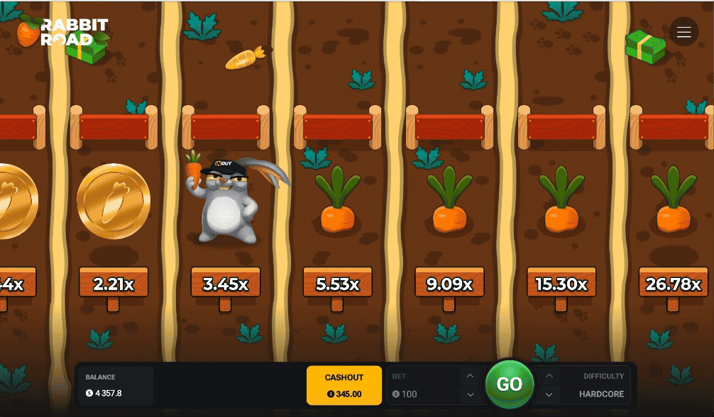 Rabbit Road gameplay